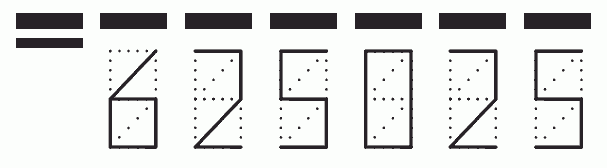 Пример заполнения индекса 625025