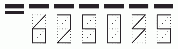 Пример заполнения индекса 625035