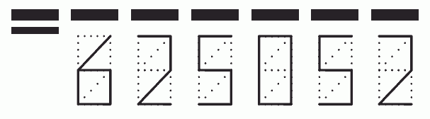 Пример заполнения индекса 625052