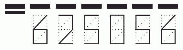 Пример заполнения индекса 625056