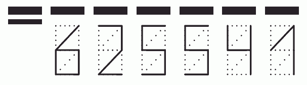 Пример заполнения индекса 625541