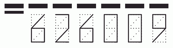 Пример заполнения индекса 626009