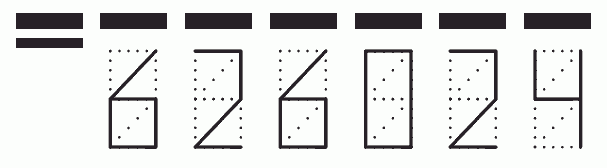 Пример заполнения индекса 626024