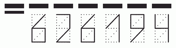 Пример заполнения индекса 626194