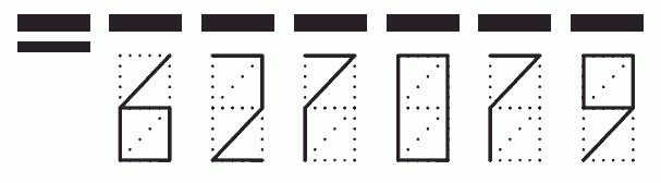 Пример заполнения индекса 627079