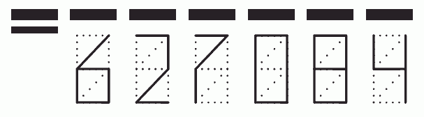 Пример заполнения индекса 627084