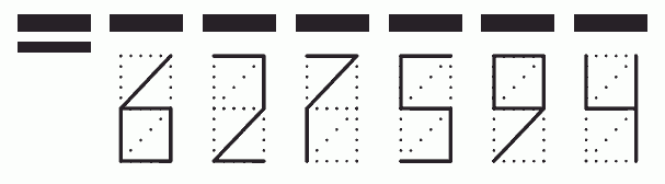 Пример заполнения индекса 627594