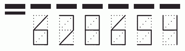 Пример заполнения индекса 628654