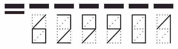 Пример заполнения индекса 629901