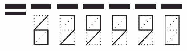 Пример заполнения индекса 629990