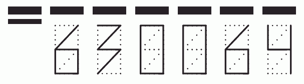 Пример заполнения индекса 630064