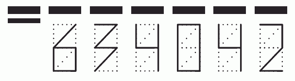 Пример заполнения индекса 634042