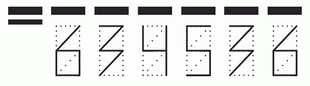 Пример заполнения индекса 634536