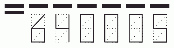 Пример заполнения индекса 640005