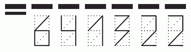 Пример заполнения индекса 641322