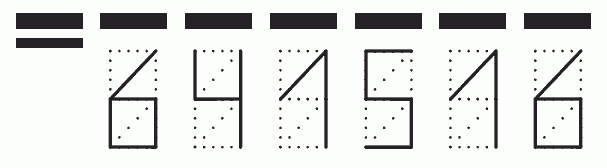 Пример заполнения индекса 641516