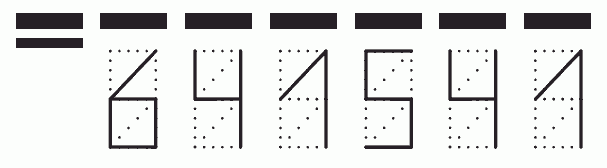 Пример заполнения индекса 641541