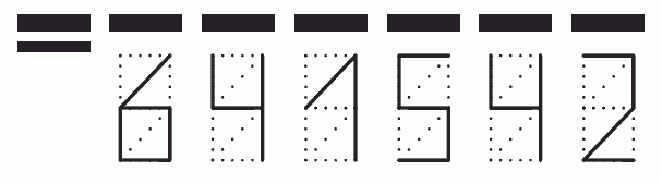 Пример заполнения индекса 641542