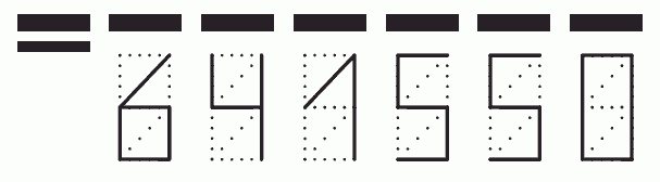 Пример заполнения индекса 641550