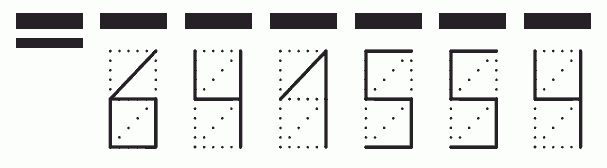 Пример заполнения индекса 641554