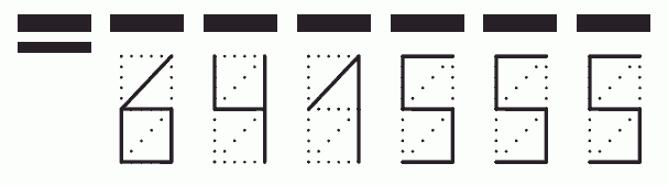 Пример заполнения индекса 641555