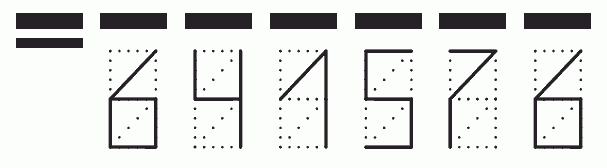 Пример заполнения индекса 641576