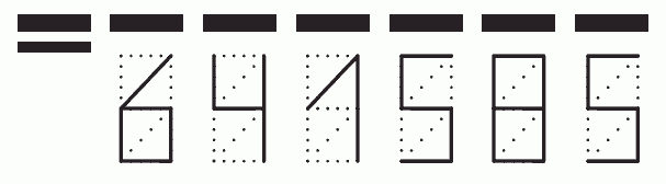 Пример заполнения индекса 641585