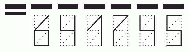 Пример заполнения индекса 641745