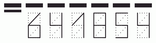 Пример заполнения индекса 641854