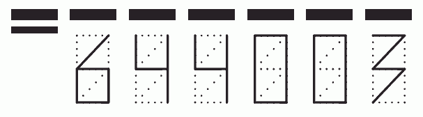 Пример заполнения индекса 644003