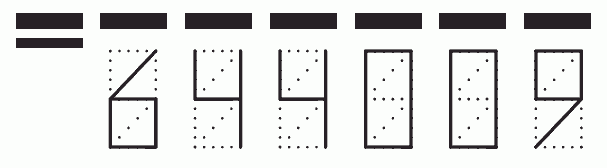 Пример заполнения индекса 644009