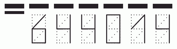 Пример заполнения индекса 644014