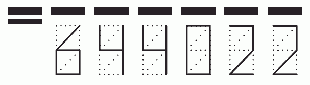 Пример заполнения индекса 644022