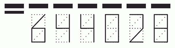 Пример заполнения индекса 644028