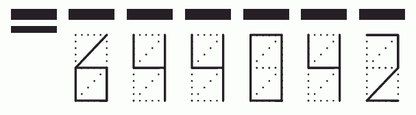 Пример заполнения индекса 644042