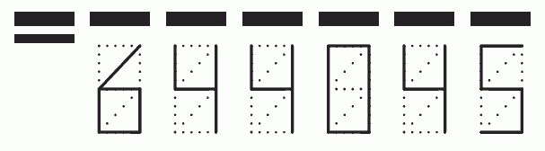 Пример заполнения индекса 644045