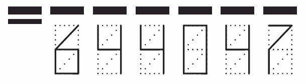 Пример заполнения индекса 644047