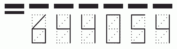 Пример заполнения индекса 644054