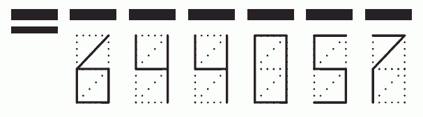 Пример заполнения индекса 644057