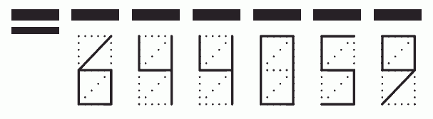 Пример заполнения индекса 644059