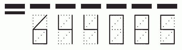 Пример заполнения индекса 644085