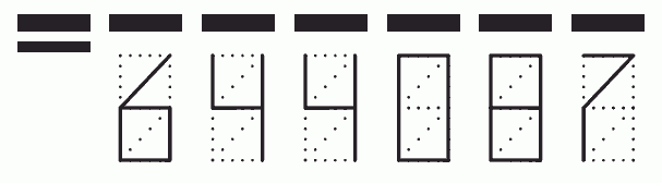 Пример заполнения индекса 644087