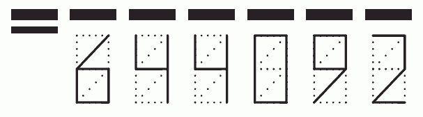 Пример заполнения индекса 644092