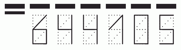 Пример заполнения индекса 644105