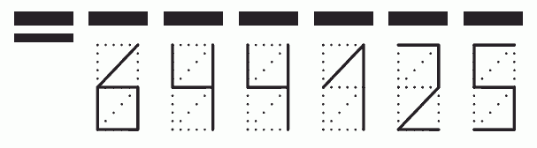 Пример заполнения индекса 644125