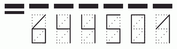 Пример заполнения индекса 644501