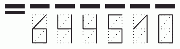Пример заполнения индекса 644510