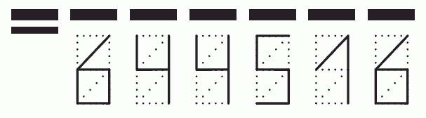 Пример заполнения индекса 644516