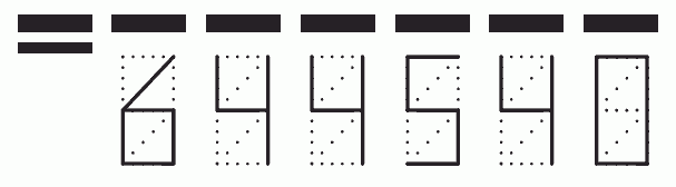 Пример заполнения индекса 644540