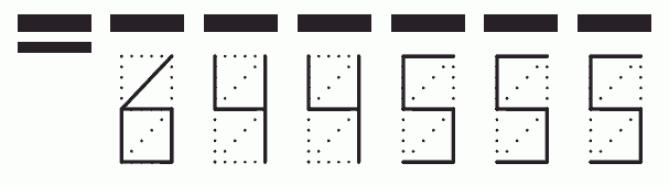 Пример заполнения индекса 644555